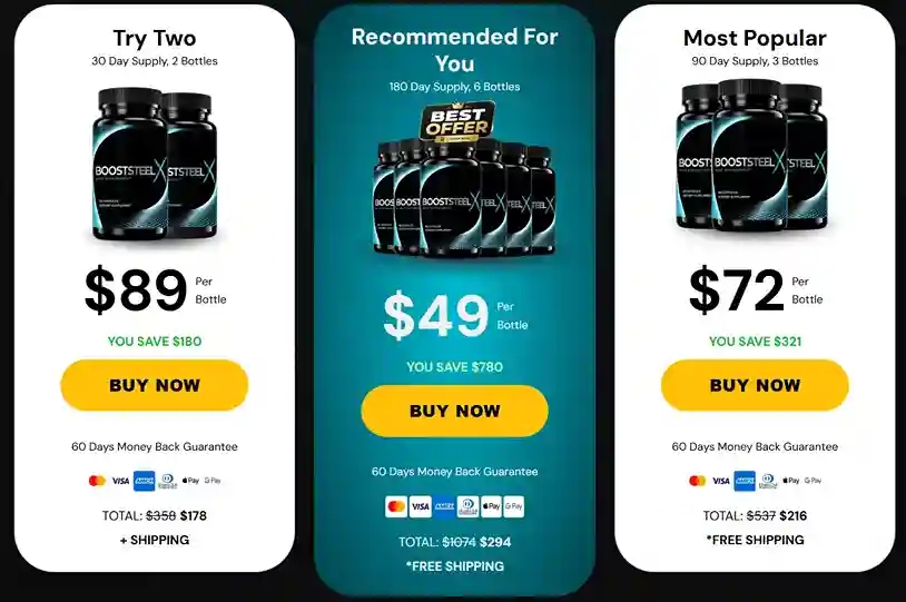 BoostSteelX BoostSteelX price